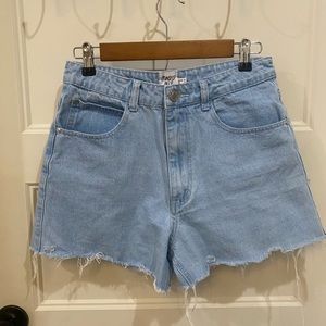 Princess Polly Mom Jean Shorts